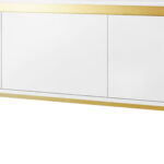 Έπιπλο τηλεόρασης Carmesi 3D-Leuko-Xriso