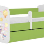 Παιδικό Κρεβάτι Babydreams Cartoon-Prasino-140 x 70-Balloon
