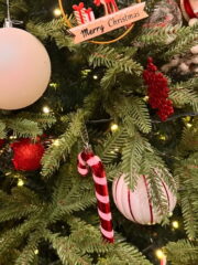Σετ πλαστικά στολίδια Candycane 6 τεμάχια - Image 4
